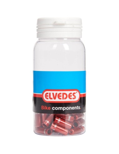 Elvedes gesealede ferrules 4,2mm rood (50)