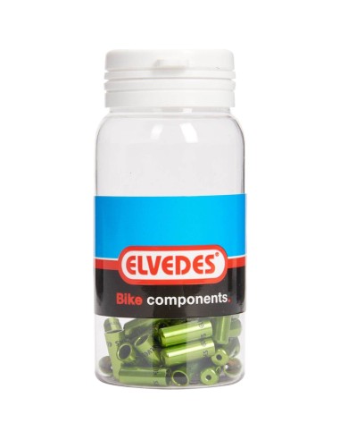 Elvedes gesealede ferrules 4,2mm groen (50)