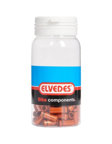 Elvedes gesealede ferrules 4,2mm oranje (50)