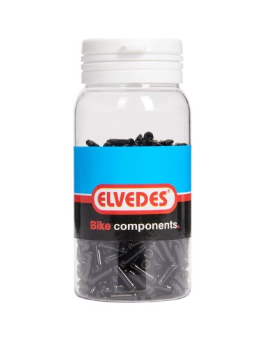 Elvedes antirafelnippel 2.3mm zwart (500)