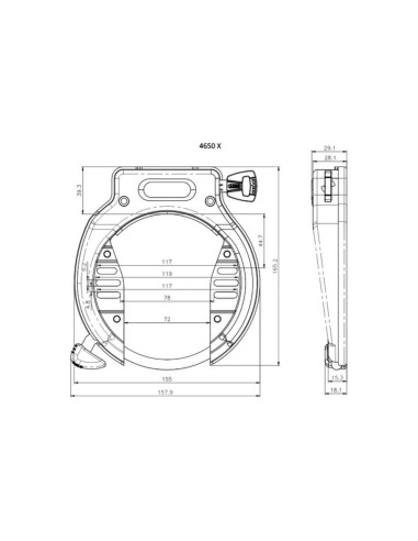 Abus ringslot Amparo 4650X ART 2