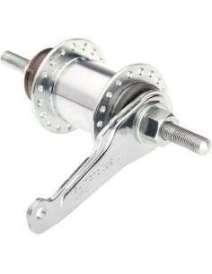 Shimano dynamonaaf 6v 2,4w DH-C6000 RB zilver