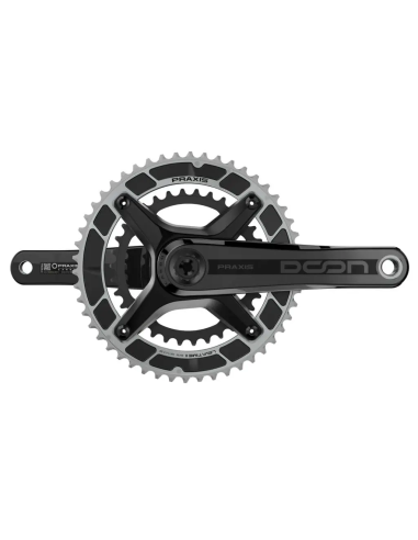 Praxis crankstel Doon carbon M30-Thru 172,5mm 50/34T