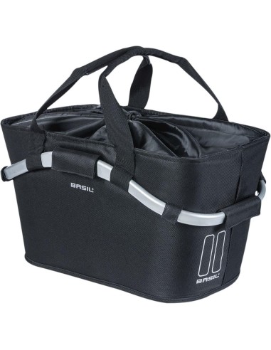 Basil mand rear Classic Carry All MIK 22L zwart