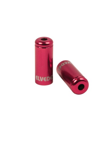 Elvedes gesealede ferrules 5,0mm rood (10)