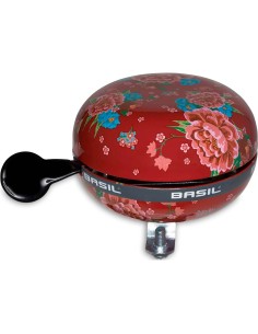Basil bel Ding Dong 80mm Polkadot zwart/wit
