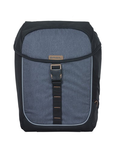 Basil fietstas dubbel Miles black 32L