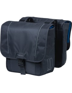 Basil fietstas dubbel SoHo Nordlight moss groen 41L