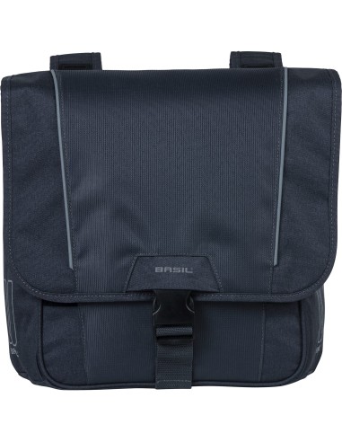 Basil fietstas dubbel Sport Design graphite 32L